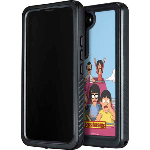 Bobs Burgers Roller Coaster Galaxy S24 Waterproof Case
